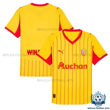 RC Lens Home Men Replica Football Shirt 25/26 - overview