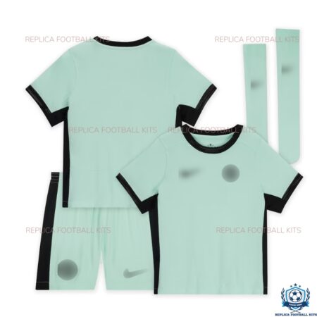 Chelsea Third Kid Replica Football Kit 23/24 - Fan Version
