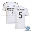 Real Madrid Bellingham 5 Home Replica Shirt 25/26 - overview