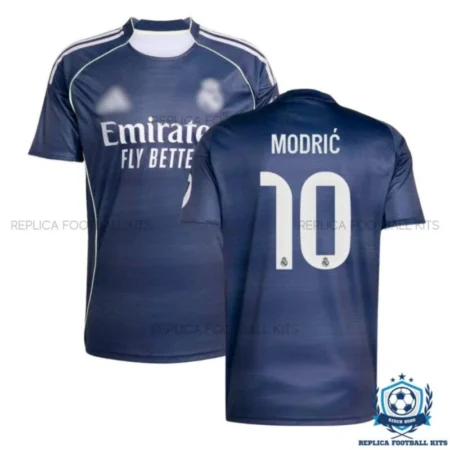 Real Madrid Modrić 10 Away Men Replica Shirt 25/26 - overview