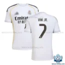 Real Madrid Vini Jr. 7 Home Men Replica Shirt 25/26 - overview