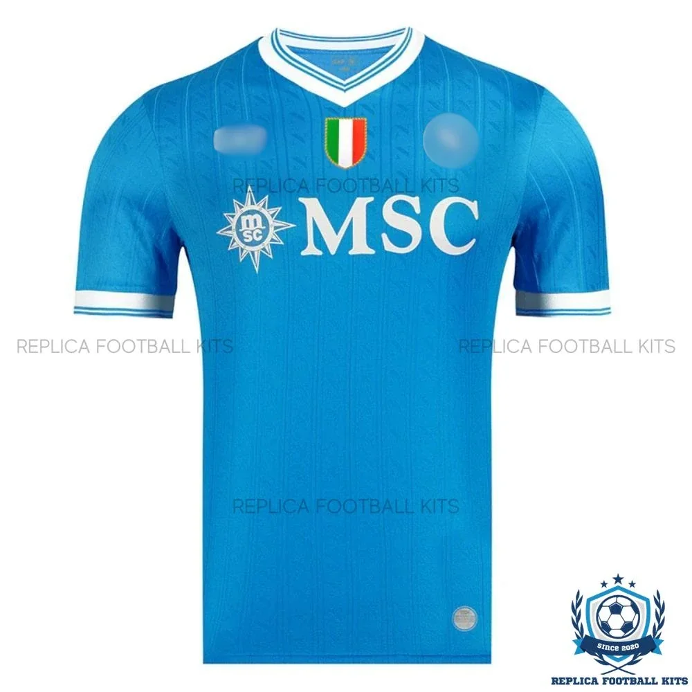 SSC Napoli LUKAKU 9 Home Men Replica Shirts 25/26 - front view