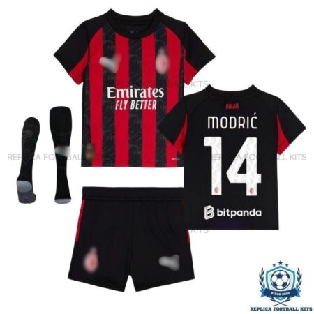 AC Milan Modrić 14 Home Kids Replica Kit 25/26 - overview