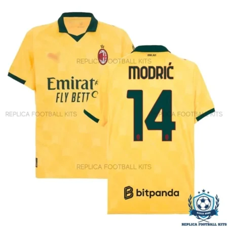 AC Milan Modrić 14 Third Men Replica Shirt 25/26 - overview