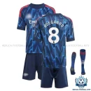 Arsn@l ØDEGAARD 8 Away Kid Replica Football Kit 2025/26 - Over view