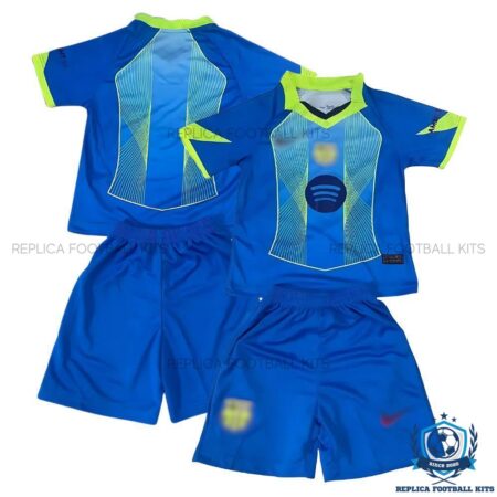 Barcelona Blue Special Edition Kids Replica Kit 25/26 - overview