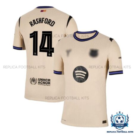 Barcelona Rashford 14 Away Men Replica Shirt 25/26 - overview