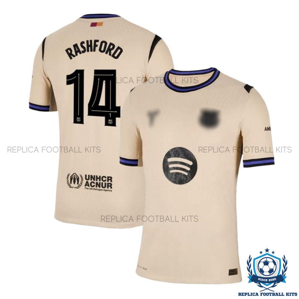 FC Barcelona 背番RASHFORD (Away 25~26)L Men's Authentic Nike Rashford Barcelona Away Jersey 25/26
