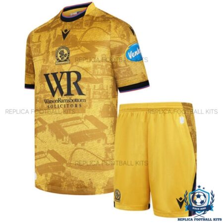 Blackburn Rovers Away Kids Replica Kit 25/26 - back view