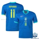 Brazil Raphinha 11 Away Men Replica Shirt 24/25 - overview
