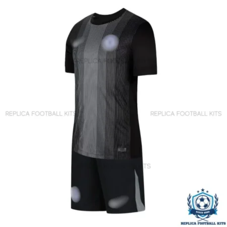Chelsea Black Goalkeeper Kid Replica Kit 25/26 - front view