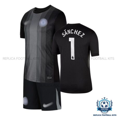 Chelsea Sãnchez 1 Black Goalkeeper Kid Replica Kits 25/26 - overview