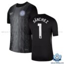 Chelsea Sãnchez 1 Black Goalkeeper Men Replica Shirts 25/26 - overview