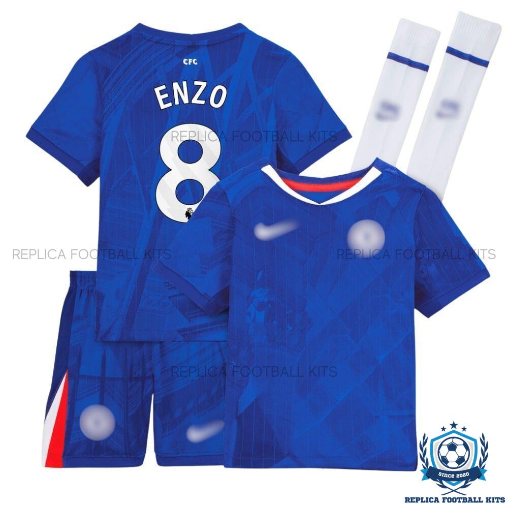 エンゾチェルシーホームキット25/26 チェルシー ホーム スタジアム ユニフォーム 2025-26 - キッズ