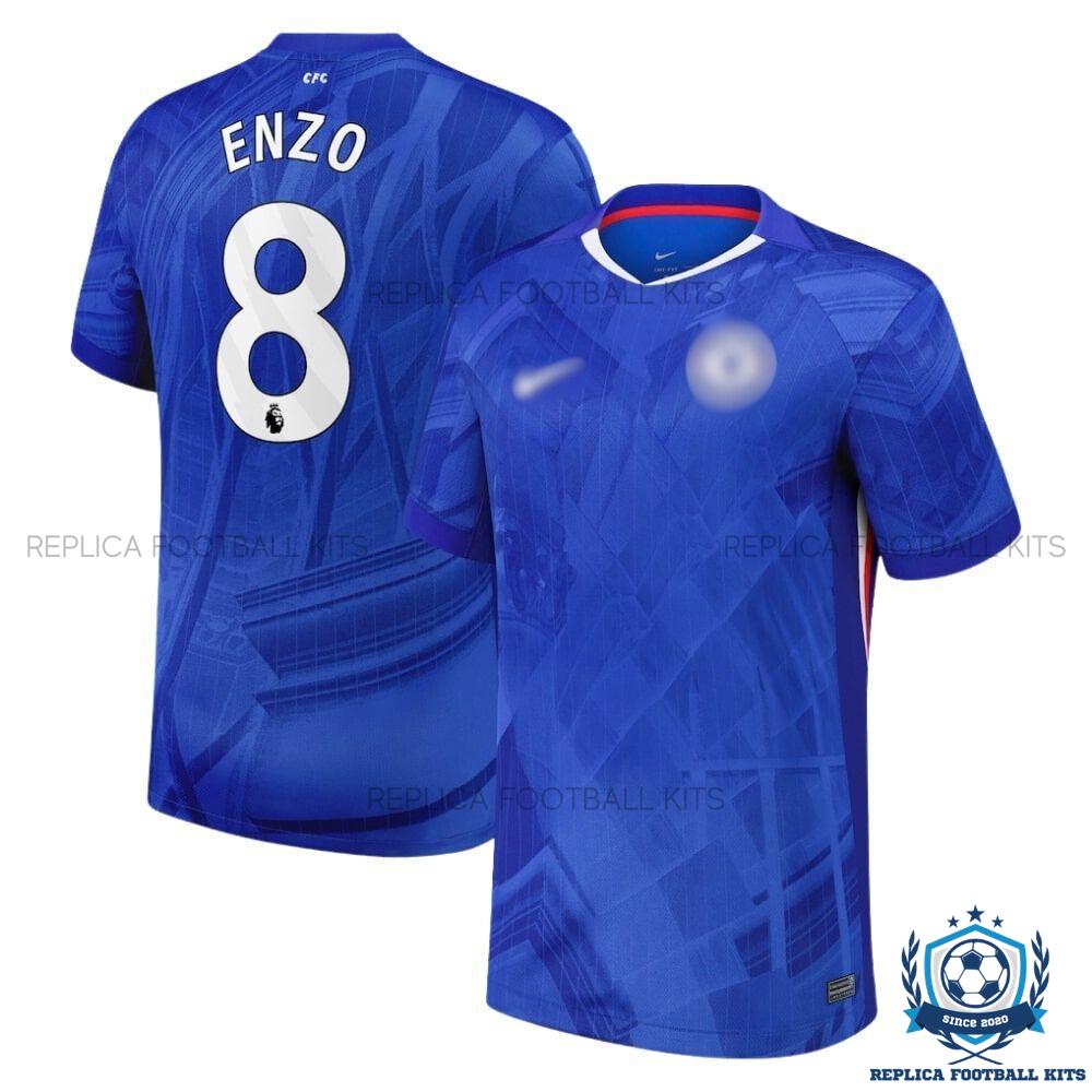 Chelsea Enzo 8 Home Men Replica Shirts 25/26 | Fan Version