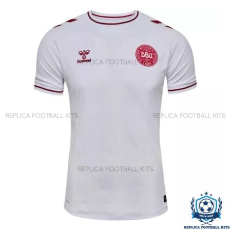 Denmark Away Men Replica Shirt 2025 - front view
