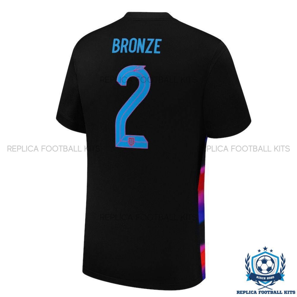 England Bronze 2 Away Men Replica Shirt 25/26 - back view