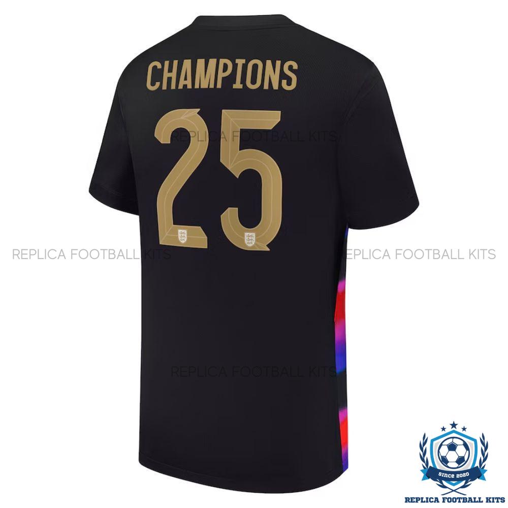 England Champions 25 Away Men Replica Shirt 25/26 - back view