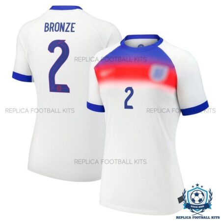 England Bronze 2 Home Women Replica Shirt 25/26 - overview - blur