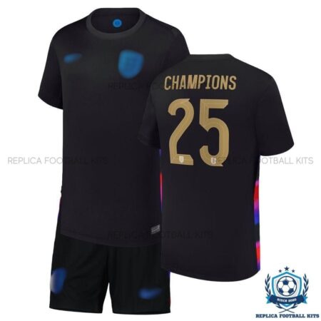 England Champions 25 Away Kid Replica Football Kit 25/26 - overview