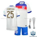 England Champions 25 Home Kid Replica Football Kit 25/26 - with socks