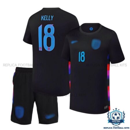 England Kelly 18 Away Kid Replica Kit 25/26 - overview