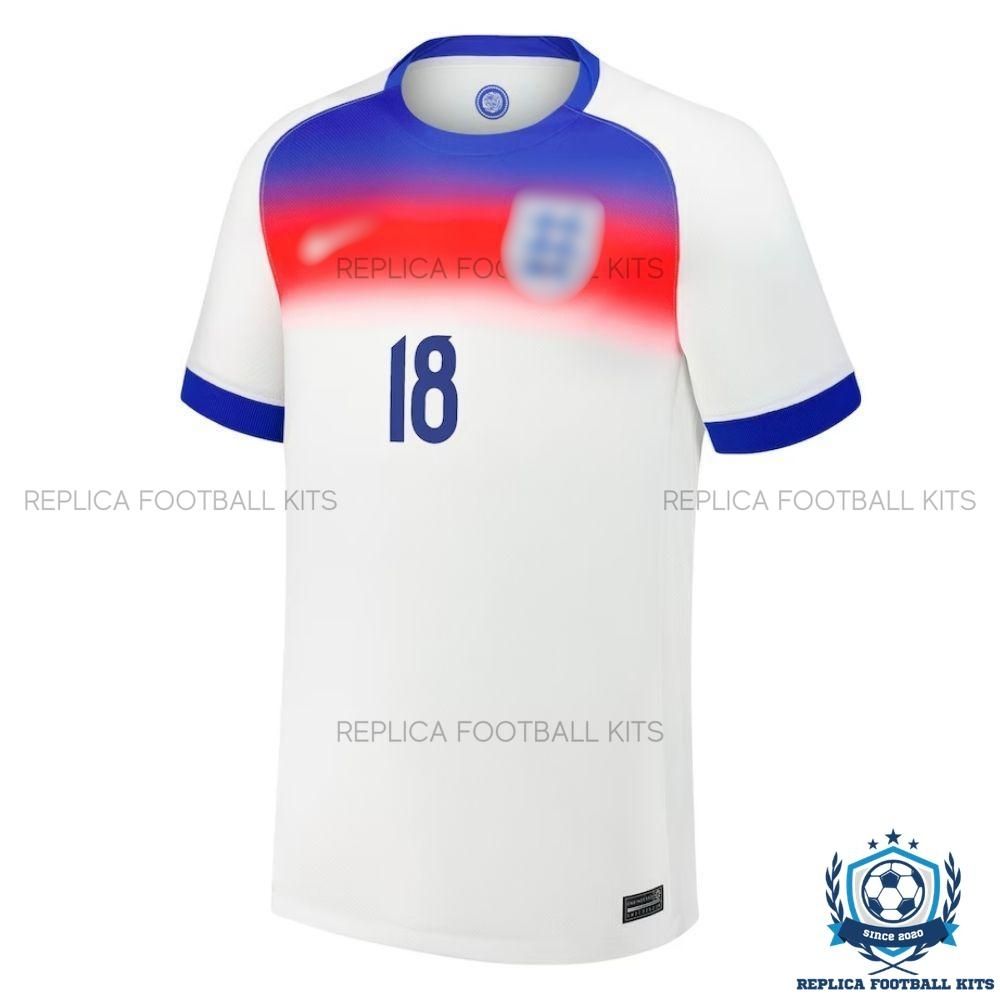 England Kelly 18 Home Men Replica Shirt 25/26 - frontview