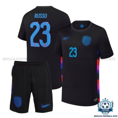 England Russo 23 Away Kid Replica Kit 25/26 - overview