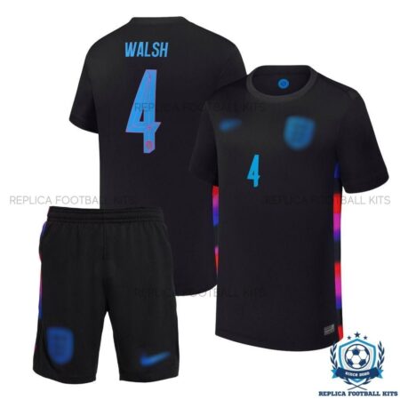 England Walsh 4 Away Kid Replica Kit 25/26 - overview