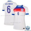 England Williamson 6 Home Women Replica Shirt 25/26 - overview - blur