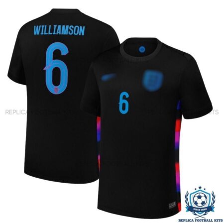 England Williamson 6 Away Men Replica Shirt 25/26 - overview