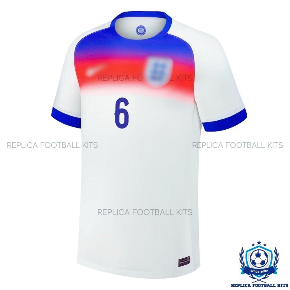 England Williamson 6 Home Men Replica Shirt 25/26 - front view