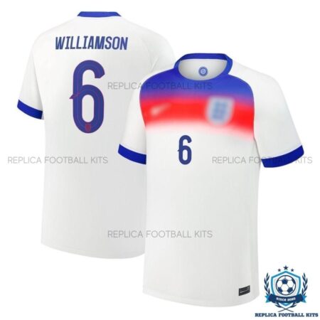 England Williamson 6 Home Men Replica Shirt 25/26 - overview