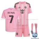 Inter Miami De Paul 7 Home Kid Replica Kit 25/26 - overview