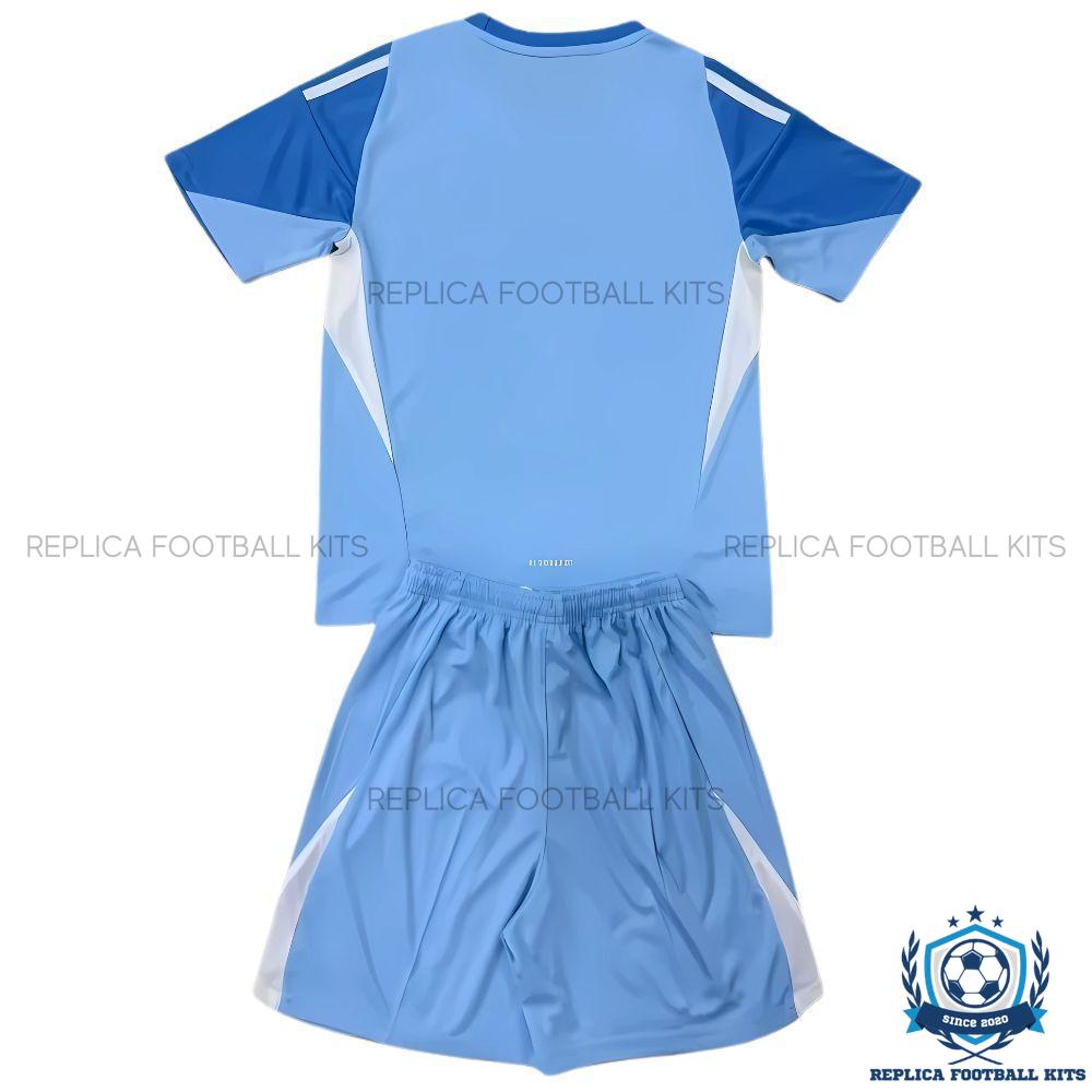 Inter Miami Blue Goalkeeper Kid Replica Kit 25/26 - back view