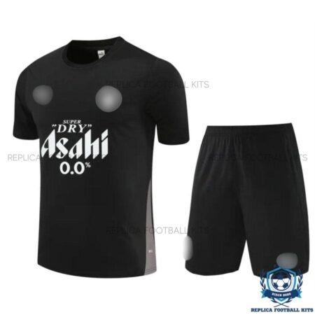 Manchester City Black Training Kid Replica Kit 25/26 - front view