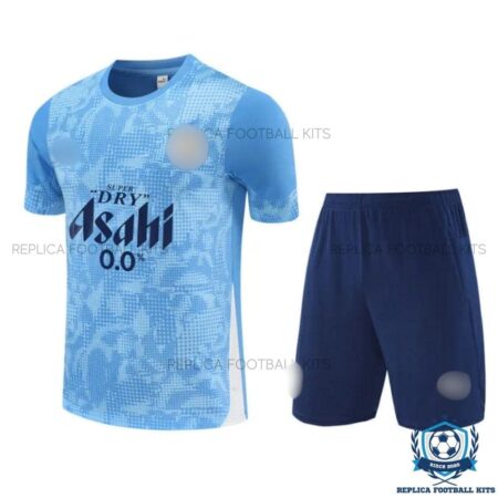 Manchester City Blue Training Kid Replica Kit 25/26 - front view