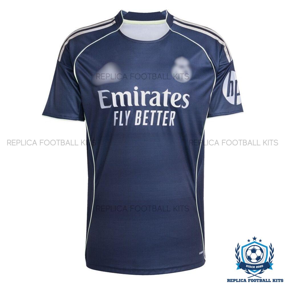 Real Madrid Mbappé 10 Away Men Replica Shirt 25/26 - front view