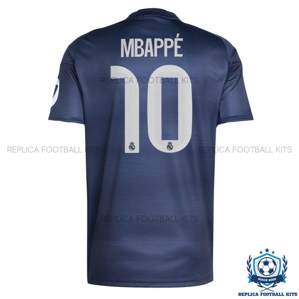 Real Madrid Mbappé 10 Away Men Replica Shirt 25/26 - back view