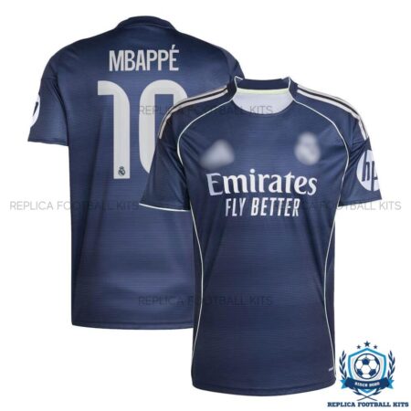 Real Madrid Mbappé 10 Away Men Replica Shirt 25/26 - overview