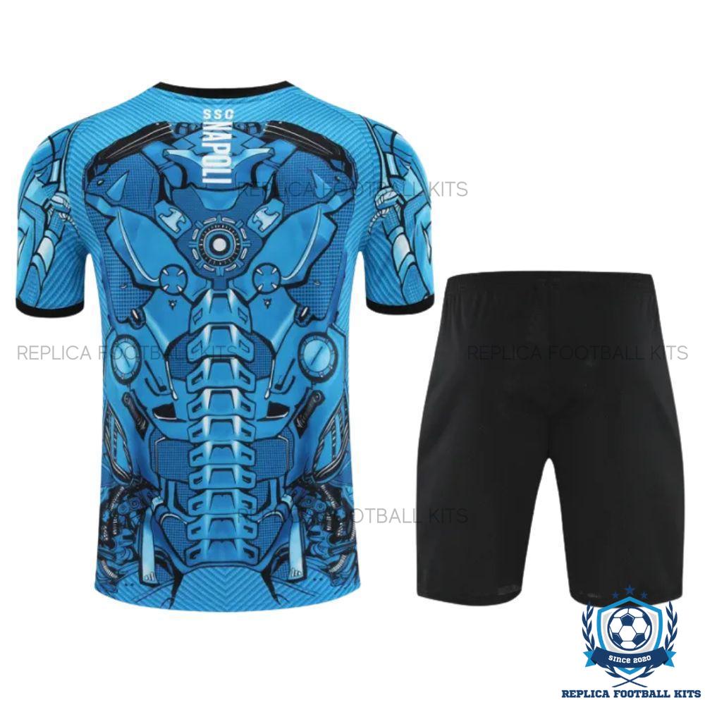 ナポリ DE BRUYNE 11番 シャツ EA7 XL SSC Napoli De Bruyne 11 Home Men Replica Shirts 25/26