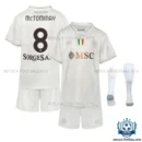 SSC Napoli Mctominay 8 Away Kid Replica Football Kit 25/26 - overview with socks