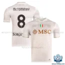 SSC Napoli McTominay 8 Away Men Replica Shirt 25/26 - overview