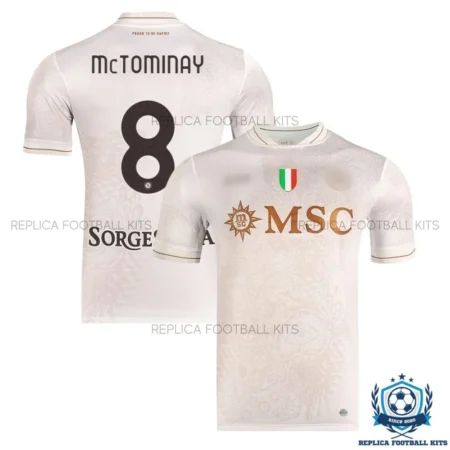 SSC Napoli McTominay 8 Away Men Replica Shirt 25/26 - overview