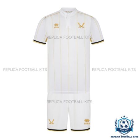 Sheffield United Away Kids Replica Kit 25/26 - back view