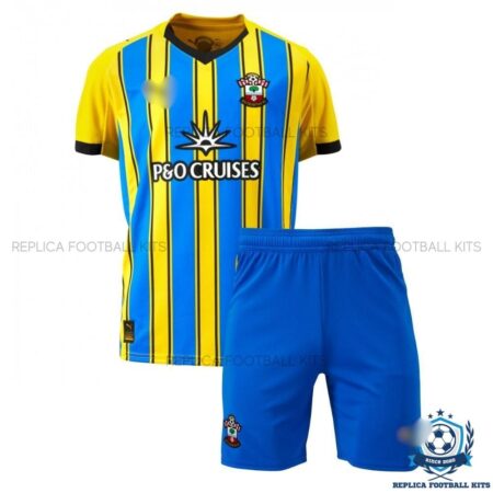 Southampton Away Kid Replica Football Kit 25/26 - front view