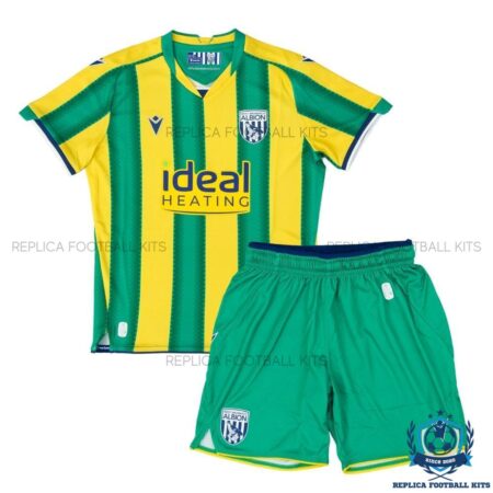 West Bromwich Away Kids Replica Kit 25/26 - front view