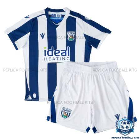 West Bromwich Home Kids Replica Kit 25/26 - front view