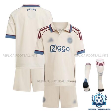 Ajax Third Kid Replica Football Kit 25/26 - overview