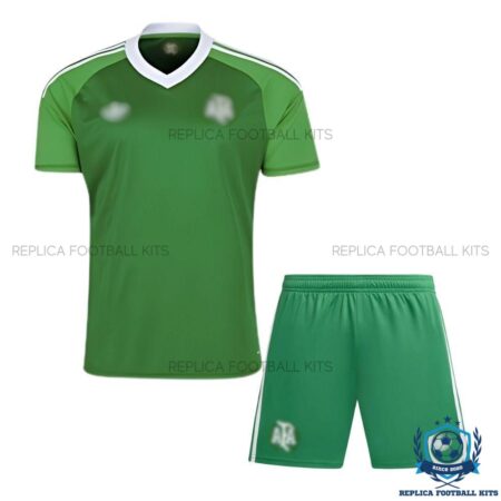 Argentina Green Goalkeeper Kid Replica Kit 25/26 - front view